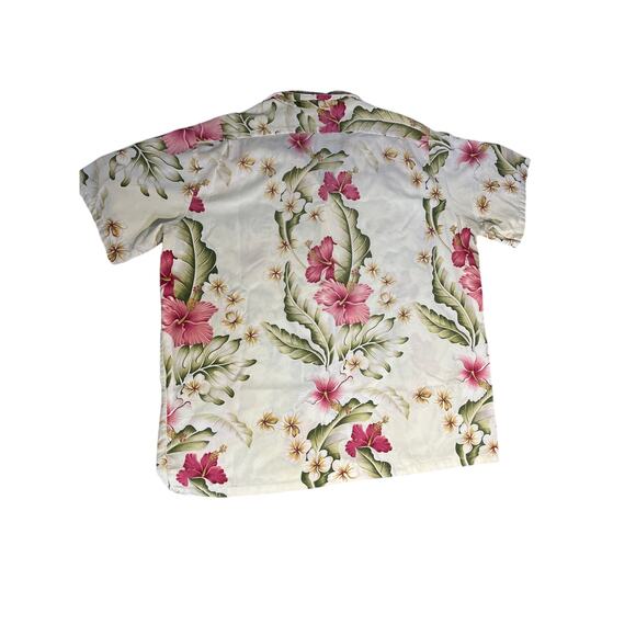 The Hawaiian Original Men’s Button up Aloha Floral Design Shirt Sz XXXL White - Picture 2 of 8